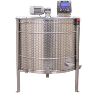 Extracteur de Miel 10-Cassettes Entraînement Electrique 220V INVERTER FULL INOX APIMAX